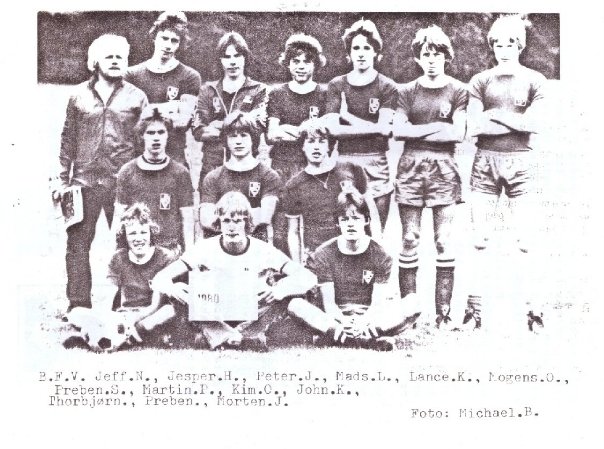 Jyderup Erhvervsrettede Grundskoles fodboldhold 1980
